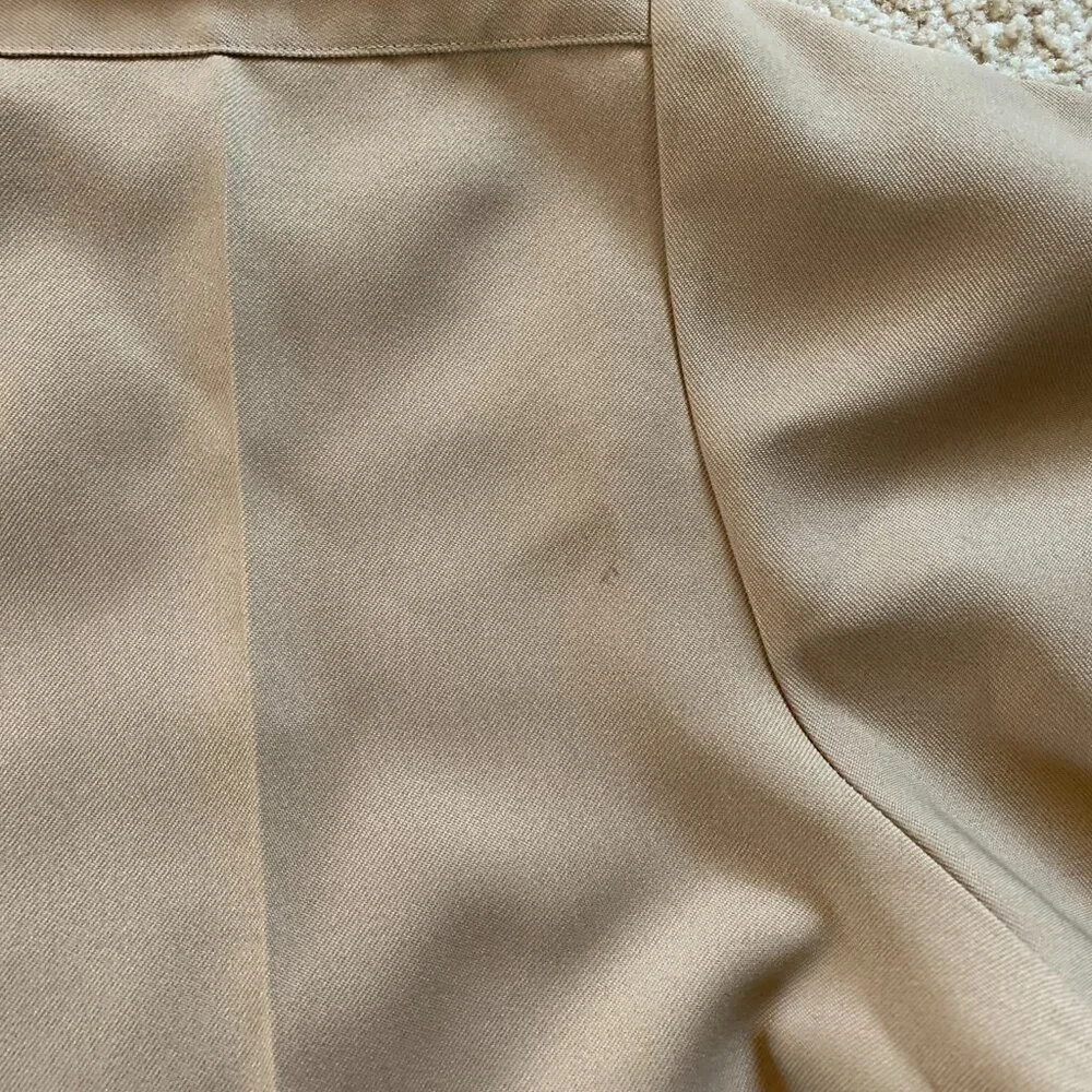 Khaki Uniform XL Shirt. Y2K US Navy Uniform. Brand: Flying Cross. - Picture 6 of 9